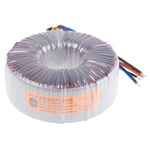 Nuvotem Talema 230V ac, 2 x 40V ac Toroidal Transformer, 500VA 2 Output