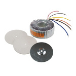 Nuvotem Talema 230V ac, 2 x 55V ac Toroidal Transformer, 500VA 2 Output