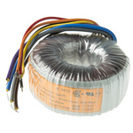 Nuvotem Talema 115 V ac, 230 V ac, 2 x 18V ac Toroidal Transformer, 120VA 2 Output