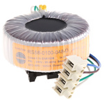 Nuvotem Talema 230V ac, 48V ac Toroidal Transformer, 100VA 1 Output