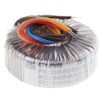 RS PRO 230V ac, 2 x 6V ac Toroidal Transformer, 50VA 2 Output