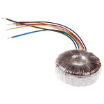 RS PRO 230V ac, 2 x 18V ac Toroidal Transformer, 50VA 2 Output