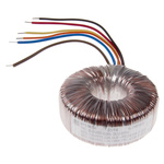 RS PRO 230V ac, 2 x 15V ac Toroidal Transformer, 225VA 2 Output