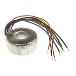 RS PRO 115 V ac, 230 V ac, 2 x 6V ac Toroidal Transformer, 15VA 2 Output