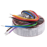 RS PRO 115 V ac, 230 V ac, 2 x 9V ac Toroidal Transformer, 50VA 2 Output