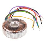 RS PRO 115 V ac, 230 V ac, 2 x 55V ac Toroidal Transformer, 50VA 2 Output