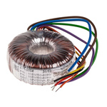 RS PRO 115 V ac, 230 V ac, 2 x 18V ac Toroidal Transformer, 50VA 2 Output