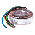 RS PRO 115 V ac, 230 V ac, 2 x 12V ac Toroidal Transformer, 80VA 2 Output