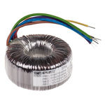 RS PRO 115 V ac, 230 V ac, 2 x 12V ac Toroidal Transformer, 120VA 2 Output