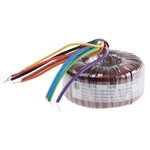 RS PRO 115 V ac, 230 V ac, 2 x 18V ac Toroidal Transformer, 120VA 2 Output
