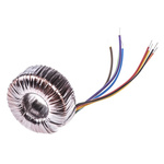 RS PRO 115 V ac, 230 V ac, 2 x 25V ac Toroidal Transformer, 120VA 2 Output