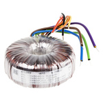 RS PRO 115 V ac, 230 V ac, 2 x 18V ac Toroidal Transformer, 160VA 2 Output