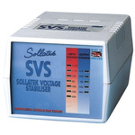 Sollatek Voltage Stabiliser 230V 2A Over Voltage and Under Voltage, 460VA Schuko Plug, Desktop