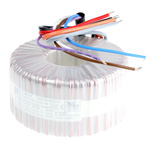 Block 115 V ac, 230 V ac, 2 x 18V ac Toroidal Transformer, 400VA 2 Output
