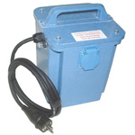 Carroll & Meynell Single Phase 375VA Site Transformer, 230V ac Primary, 230V Secondary