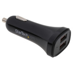 StarTech.com Car Charger, 12 → 24V dc Input, 5V dc Output, 2.4A