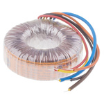 Nuvotem Talema 230V ac, 2 x 15V ac Toroidal Transformer, 80VA 2 Output