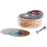 Nuvotem Talema 230V ac, 2 x 55V ac Toroidal Transformer, 120VA 2 Output