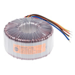 Nuvotem Talema 230V ac, 2 x 55V ac Toroidal Transformer, 625VA 2 Output