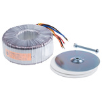 Nuvotem Talema 230V ac, 2 x 50V ac Toroidal Transformer, 1000VA 2 Output