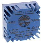 Nuvotem Talema 115 V ac, 230 V ac, 2 x 12V ac Toroidal Transformer, 1.6VA 2 Output