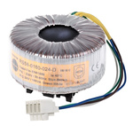 Nuvotem Talema 230V ac, 24V ac Toroidal Transformer, 160VA 1 Output