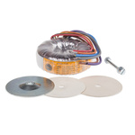 Nuvotem Talema 115 V ac, 230 V ac, 2 x 9V ac Toroidal Transformer, 80VA 2 Output