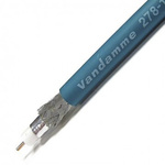 Van Damme Blue Unterminated to Unterminated Coaxial Cable, 75 Ω 6.8mm OD 100m, HD Vision