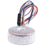 Block 115 V ac, 230 V ac, 2 x 24V ac Toroidal Transformer, 120VA 2 Output