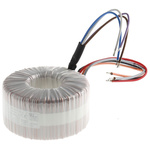 Block 115 V ac, 230 V ac, 2 x 24V ac Toroidal Transformer, 400VA 2 Output