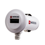 SKROSS Micro USB Car Charger, 10 → 16V dc Input, 5V dc Output USB, 2 x 1A