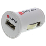 SKROSS Car Charger, 10 → 16V dc Input, 5V dc Output USB, 2.1A