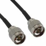Cinch Connectors Male N to Male N RG-58 Coaxial Cable, 50 Ω, 415