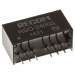 Recom RSO DC-DC Converter, 5V dc/ 200mA Output, 18 → 36 V dc Input, 1W, Through Hole, +85°C Max Temp -40°C Min