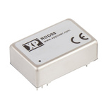 XP Power RDD DC-DC Converter, 5V dc/ 1.6A Output, 42 → 176 V dc Input, 8W, Through Hole, +85°C Max Temp -40°C
