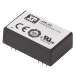 XP Power JHL06 DC-DC Converter, 5V dc/ 1.2A Output, 10 → 17 V dc Input, 6W, Through Hole, +80°C Max Temp -20°C