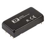 XP Power JSK50 DC-DC Converter, 24V dc/ 2.08A Output, 9 → 18 V dc Input, 50W, Through Hole, +105°C Max Temp