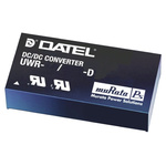 Murata Power Solutions UWR DC-DC Converter, 12V dc/ 1.25A Output, 18 → 36 V dc Input, 15W, Through Hole, +85°C