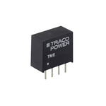 TRACOPOWER TME DC-DC Converter, 5V dc/ 200mA Output, 4.5 → 5.5 V dc Input, 1W, Through Hole, +85°C Max Temp