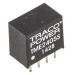 TRACOPOWER TME DC-DC Converter, 5V dc/ 200mA Output, 21.6 → 26.4 V dc Input, 1W, Through Hole, +85°C Max Temp