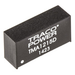 TRACOPOWER TMA DC-DC Converter, ±15V dc/ ±35mA Output, 10.8 → 13.2 V dc Input, 1W, Through Hole, +85°C Max Temp