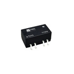 RS PRO DC-DC Converter, ±12V dc/ 42mA Output, 10.8 → 13.2 V dc Input, 1W, Surface Mount, +105°C Max Temp -40°C