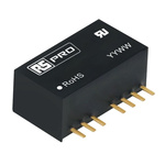 RS PRO DC-DC Converter, ±15V dc/ 100mA Output, 4.5 → 36 V dc Input, 3W, PCB Mount, +105°C Max Temp -40°C Min Temp