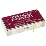TRACOPOWER TEN 10 DC-DC Converter, 5V dc/ 2A Output, 9 → 18 V dc Input, 10W, Through Hole, +85°C Max Temp -40°C