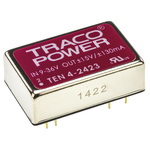 TRACOPOWER TEN 4 DC-DC Converter, ±15V dc/ ±130mA Output, 9 → 36 V dc Input, 4W, Through Hole, +75°C Max Temp