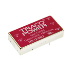 TRACOPOWER TEN 12 DC-DC Converter, ±12V dc/ ±500mA Output, 9 → 36 V dc Input, 12W, Through Hole, +85°C Max Temp