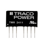 TRACOPOWER TMR 2 DC-DC Converter, 5V dc/ 400mA Output, 18 → 36 V dc Input, 2W, Through Hole, +85°C Max Temp