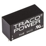 TRACOPOWER TMR 2 DC-DC Converter, 12V dc/ 167mA Output, 18 → 36 V dc Input, 2W, Through Hole, +85°C Max Temp