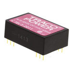 TRACOPOWER TEL 3 DC-DC Converter, 5V dc/ 600mA Output, 10 → 30 V dc Input, 3W, Through Hole, +85°C Max Temp