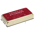 TRACOPOWER TEN 15 DC-DC Converter, 5V dc/ 3A Output, 18 → 36 V dc Input, 15W, Through Hole, +85°C Max Temp -40°C